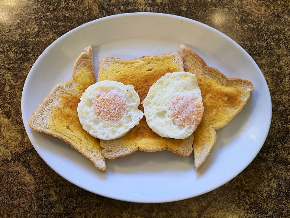Photo illustrating the English word “food” (comida)