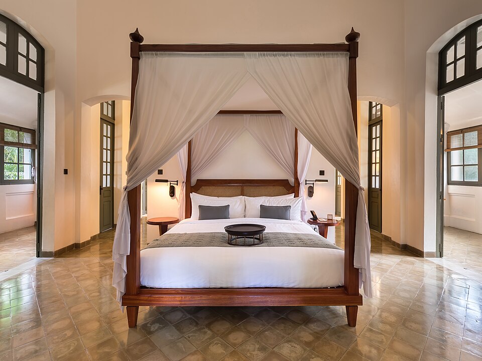 Photo illustrating the English word “room” (habitación)