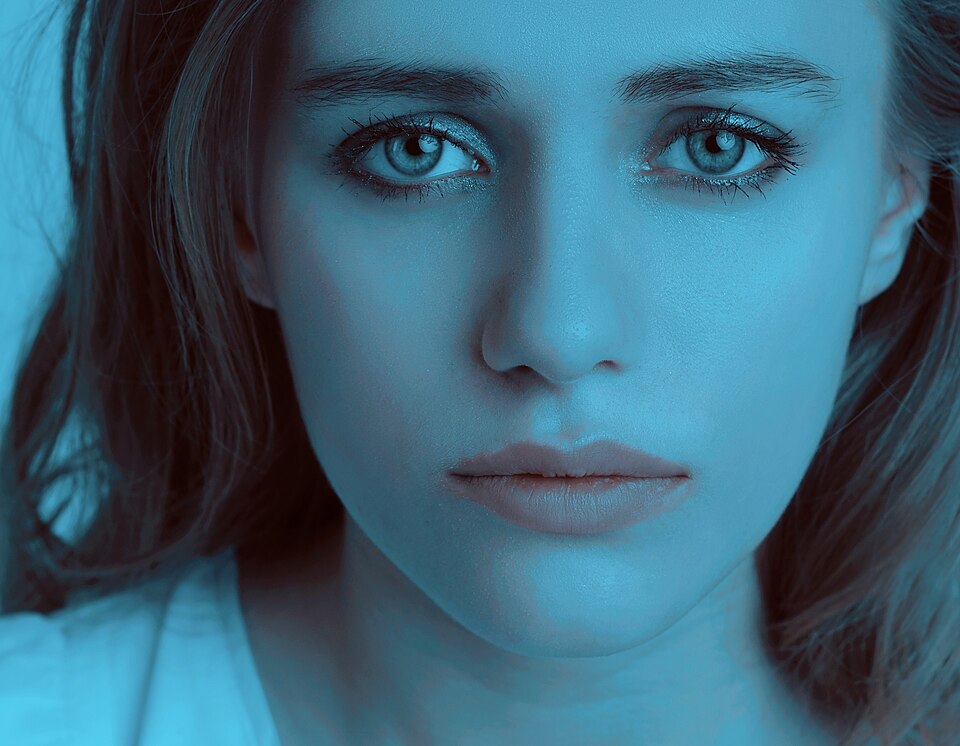 Photo illustrating the English word “sad” (triste)