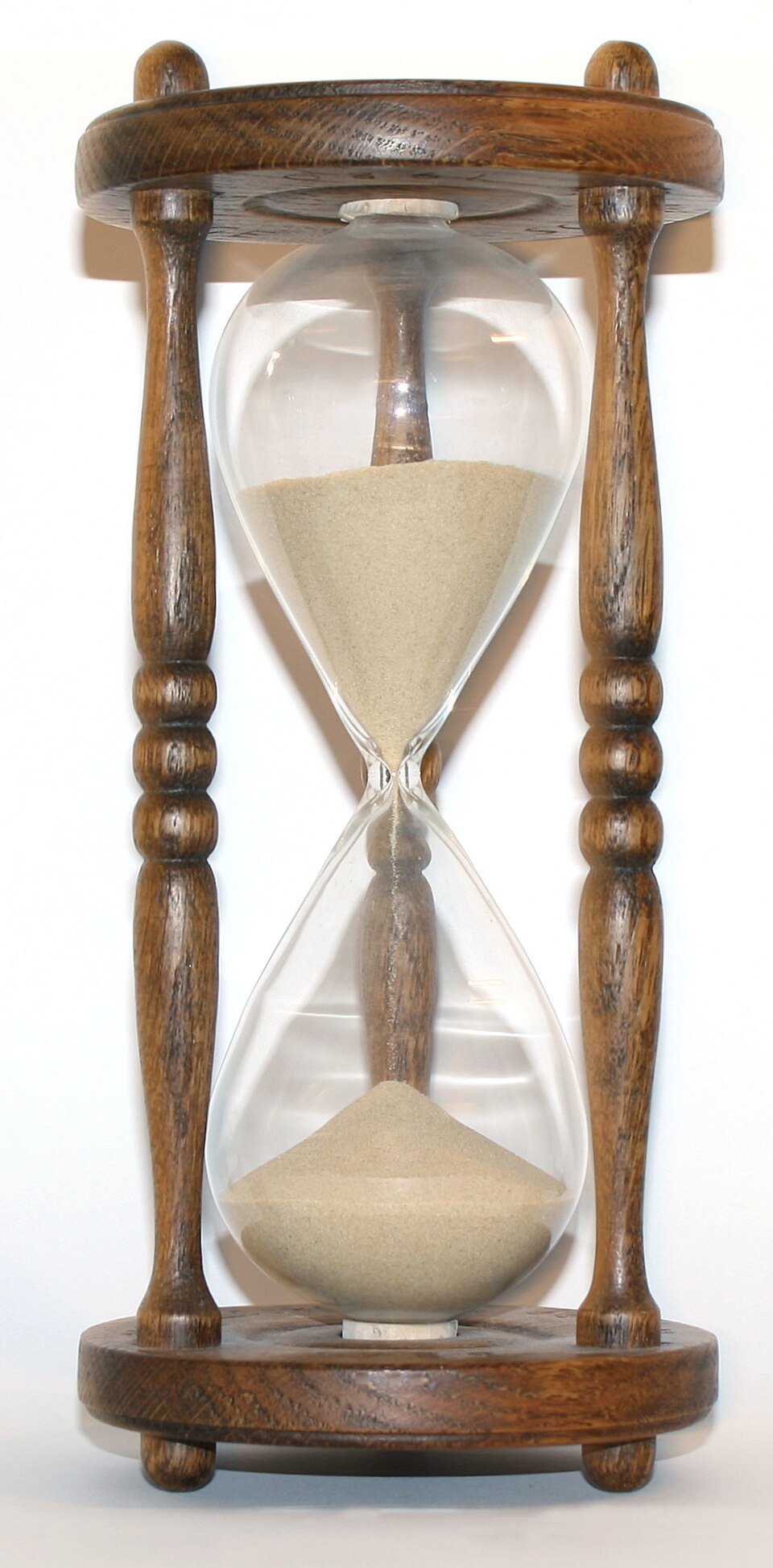 Photo illustrating the English word “time” (tiempo)